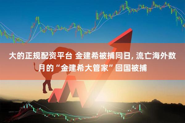 大的正规配资平台 金建希被捕同日, 流亡海外数月的“金建希大管家”回国被捕